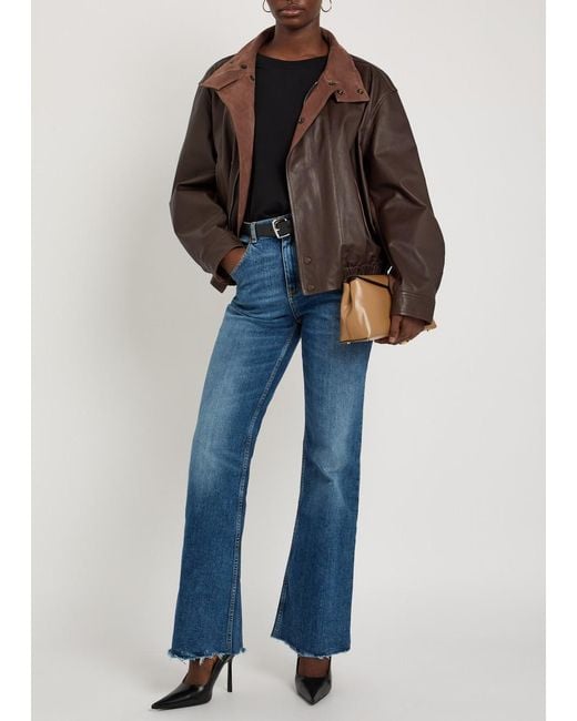 Tory Burch Blue Bootcut Jeans