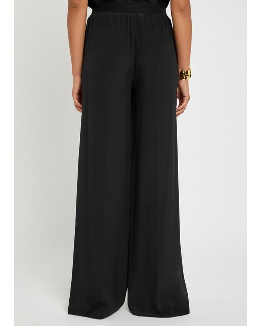 Joseph Black Hulin Silk-Crepe Trousers