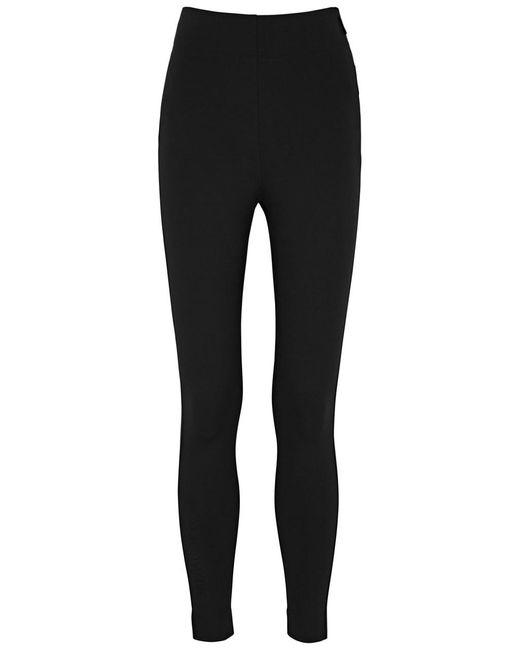3 MONCLER GRENOBLE Black Day-namic Stretch-jersey leggings