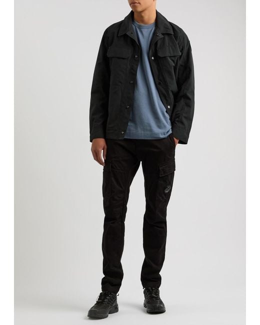 Canada Goose Black Burnaby Chore Shell Coat for men