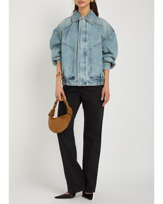 Saint Laurent Blue Panelled Jacket