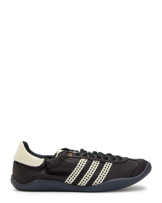 Wales Bonner Black Adidas X Karintha Satin Sneakers for men