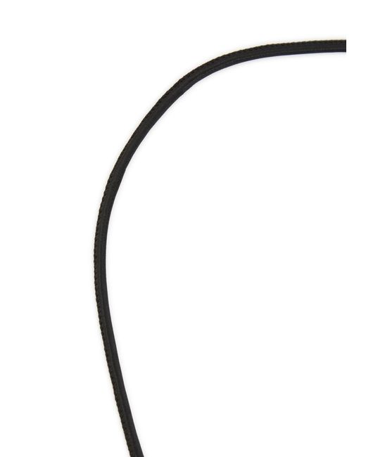 Lemaire Metallic Snake Bolo Tie Nappa Necklace