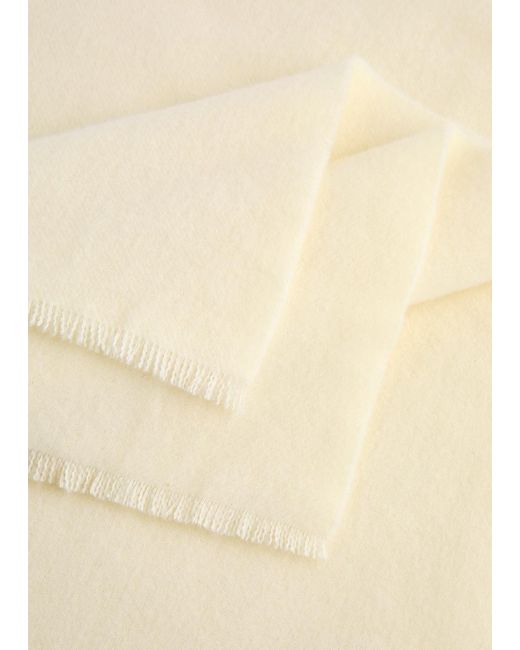 Totême Natural Wool Scarf