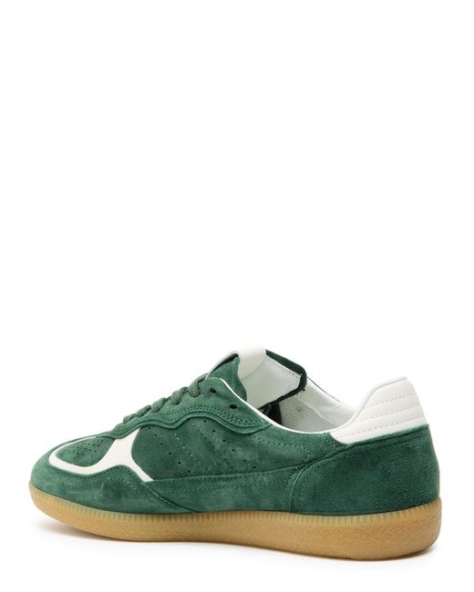 Alohas Green Tb.490 Rife Panelled Suede Sneakers
