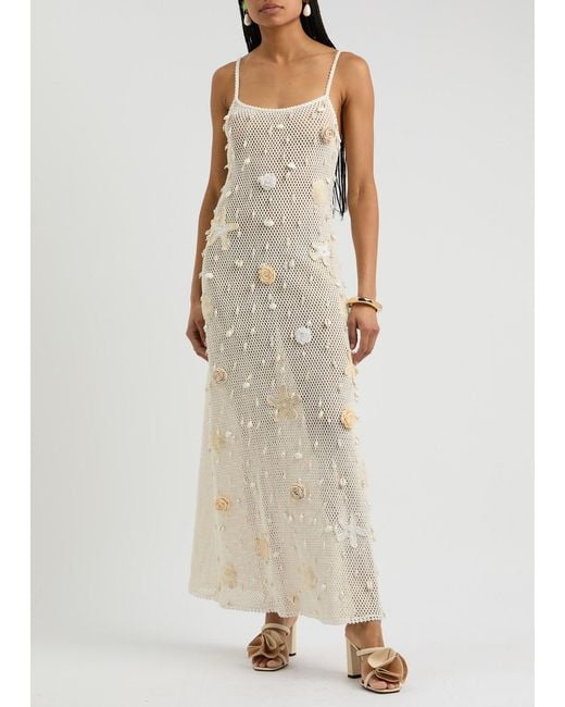 leslie amon dream crochet dress For your beachy side Ximena Moral in the Dream Crochet Dress from Leslie Amon Swim Shop more styles from the brand now: https://revolve.visitlink.me/T1FJtR