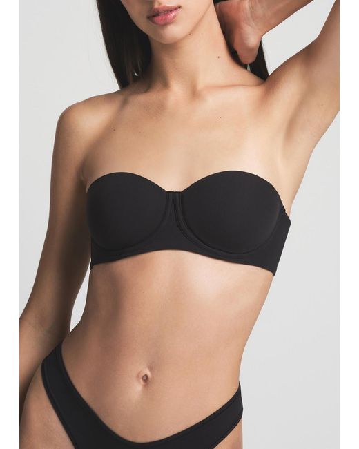 Skims Blue Strapless Bra