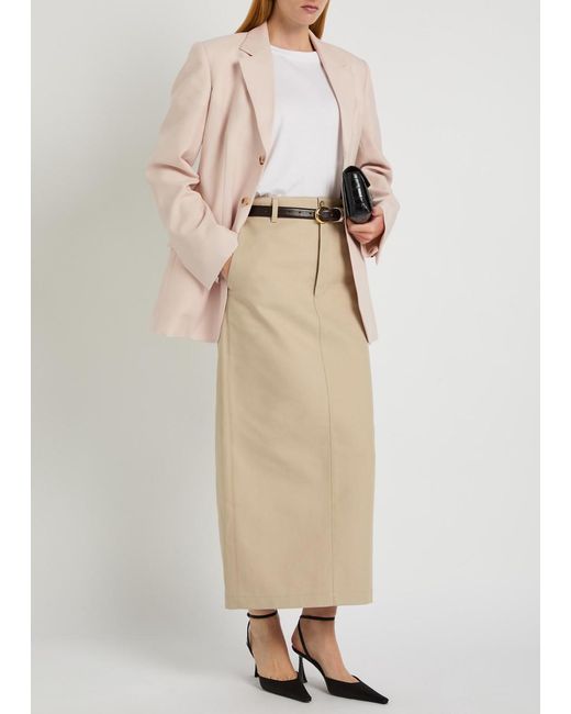 Wardrobe NYC Natural Wool Blazer