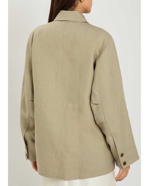 Heirlome Natural Linen Barn Jacket
