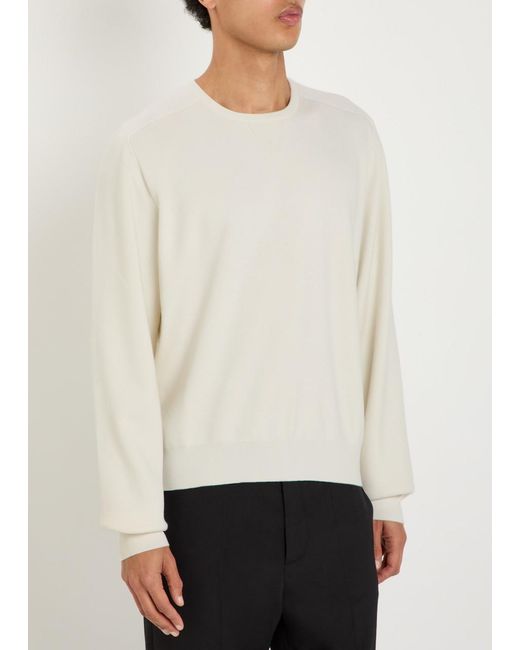 Tom Ford White Cashmere Jumper for men