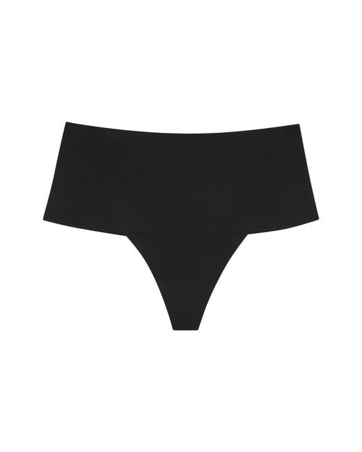 Spanx Black Undie-tectable Seamless Thong