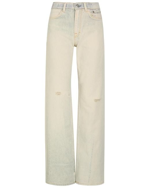 Our Legacy Natural Watu Cut Boot-Leg Jeans