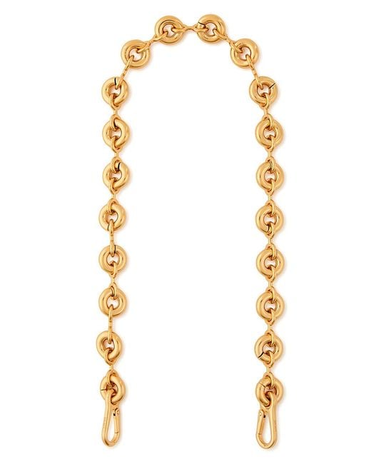 Loewe Metallic Donut Chain Bag Strap