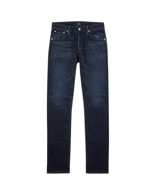 Citizens of Humanity Blue Noah Skinny Jeans, Jeans, Cotton for men