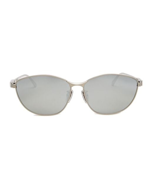 Balenciaga Metallic Cat-Eye Sunglasses for men