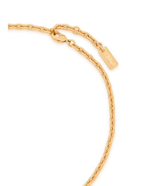 Chloé White The Chloé Chain Choker