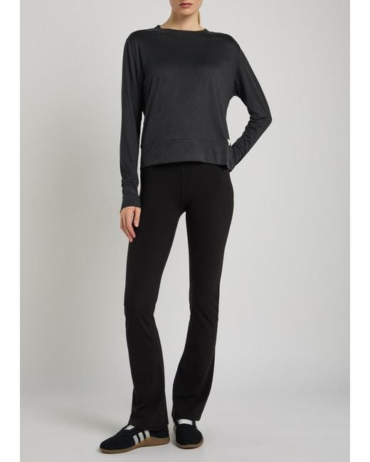 vuori Black Daydream Stretch-Jersey Top