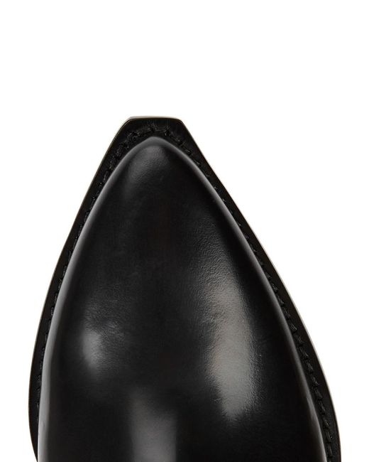 Isabel Marant Black Étoile Dahope 50 Leather Ankle Boots