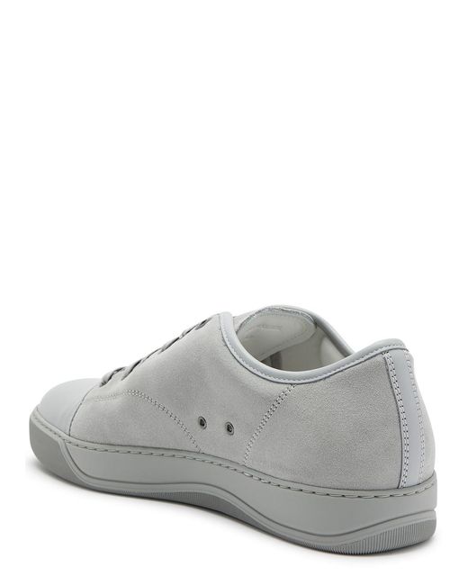 Lanvin Gray Dbb1 Suede Sneakers for men