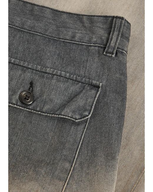 Our Legacy Natural Rig Chino Dirt-Effect Straight-Leg Jeans for men