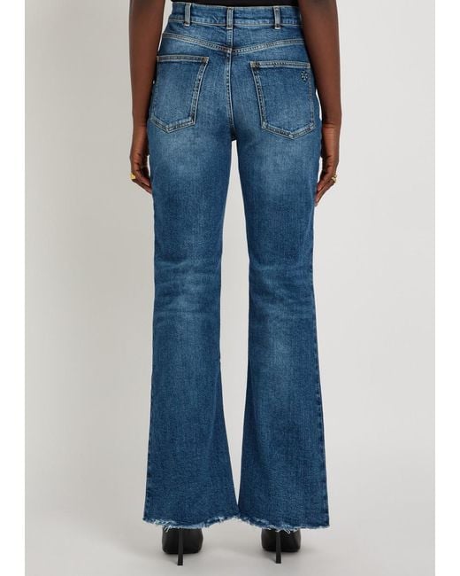 Tory Burch Blue Bootcut Jeans