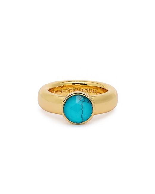 Kate Spade Blue Keep Sparkling Ring