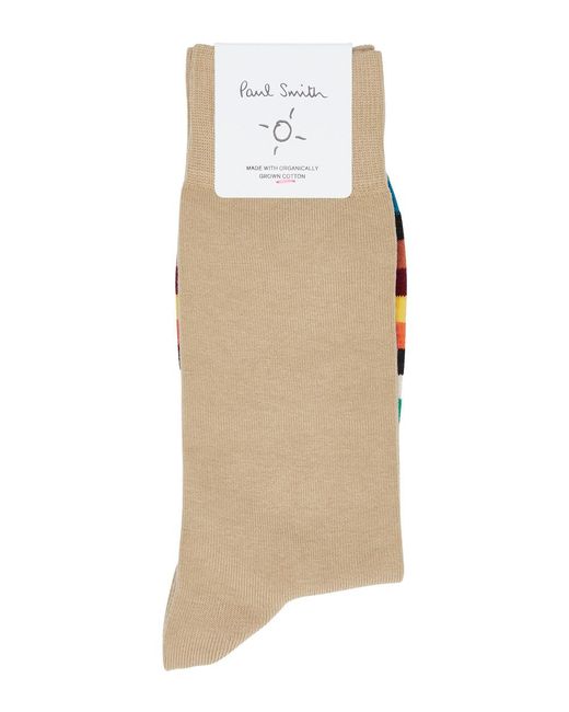 Paul Smith White Carter Cotton-blend Socks for men