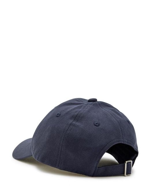 Mulberry Blue Logo-Embroidered Cotton Cap for men
