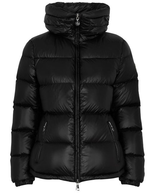Moncler Black Douro Quilted Shell Jacket