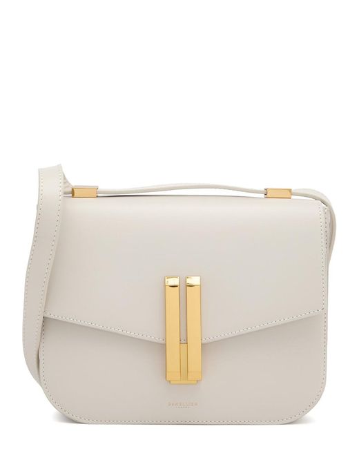 DeMellier London Natural Vancouver Leather Cross-Body Bag