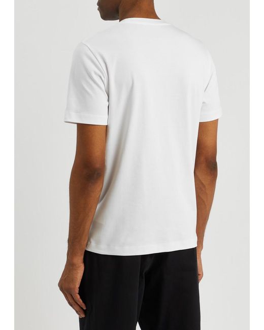Norse Projects White Jakob Logo-print Cotton T-shirt for men
