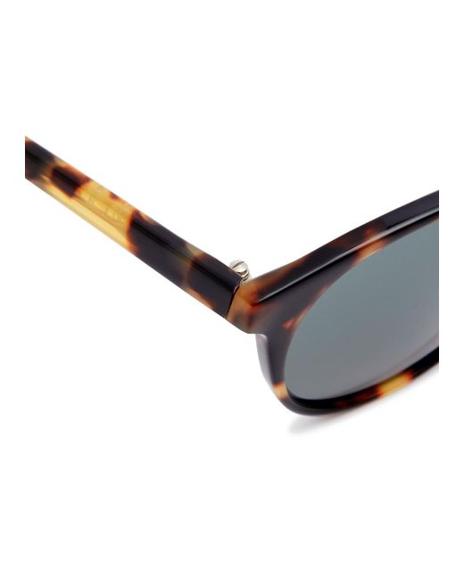 Finlay & Co. Black Percy Round-frame Sunglasses for men