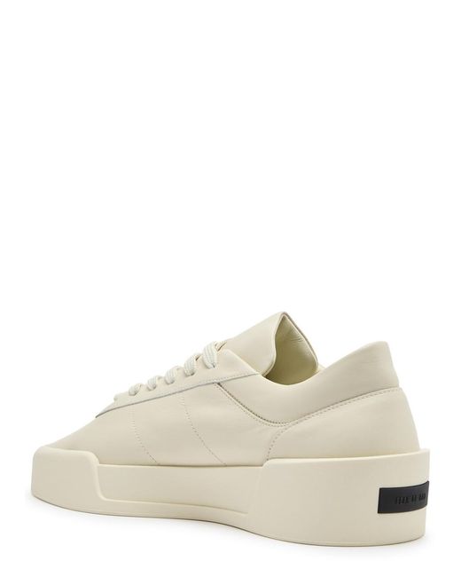 Fear Of God Natural Aerobic Low Leather Sneakers for men