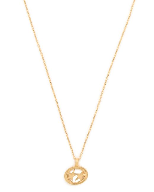 Twojeys Metallic Superstar Pendant Plated Necklace for men