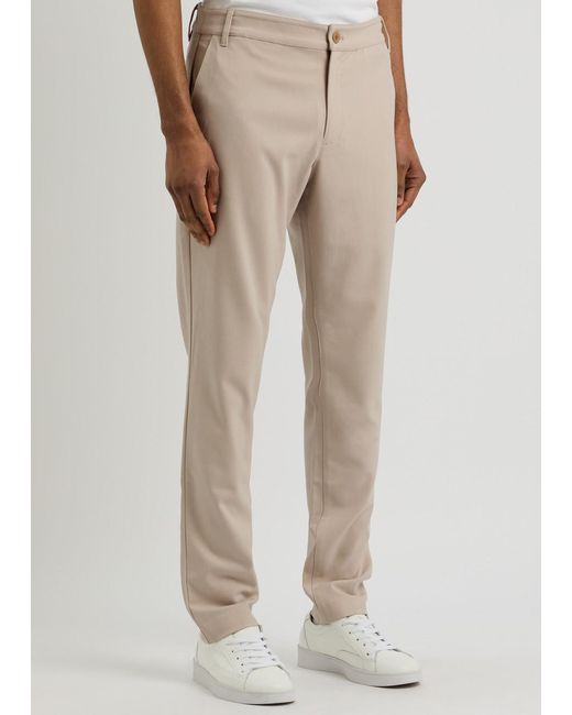 PAIGE Natural Stafford Jersey-Twill Trousers for men