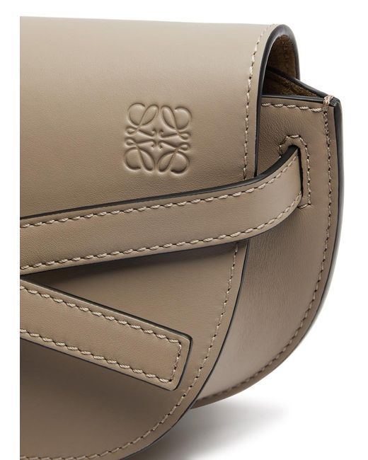 Loewe Natural Gate Dual Mini Leather Cross-body Bag