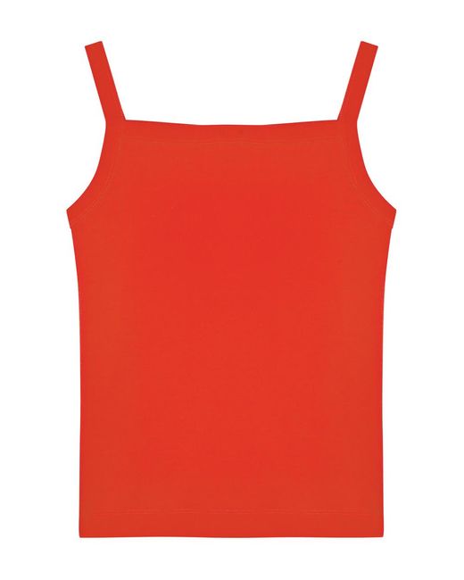 Flore Flore Red May Cotton Tank