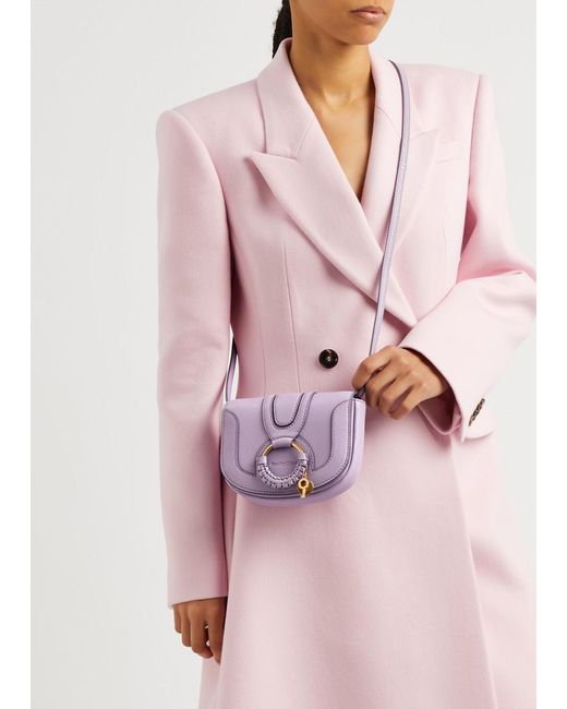 See By Chloé Purple Hana Mini Leather Cross-body Bag