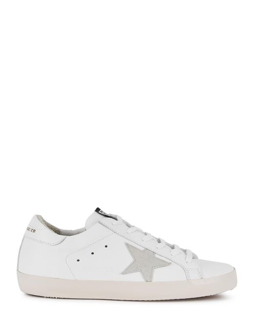 Golden Goose Deluxe Brand Superstar White Leather Sneakers