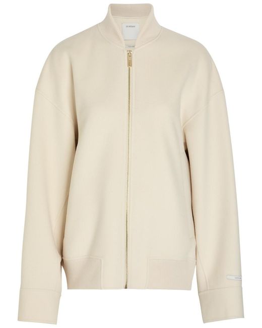 Sportmax Natural Short Wool Coat