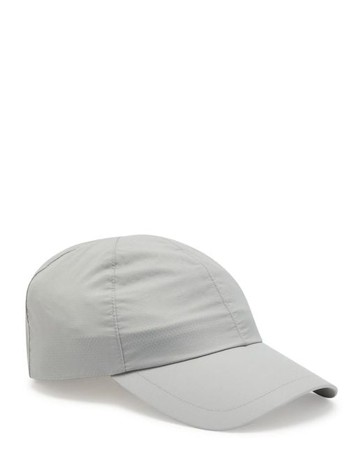 On Shoes White Lightweight Perforated Stretch-Shell Cap for men