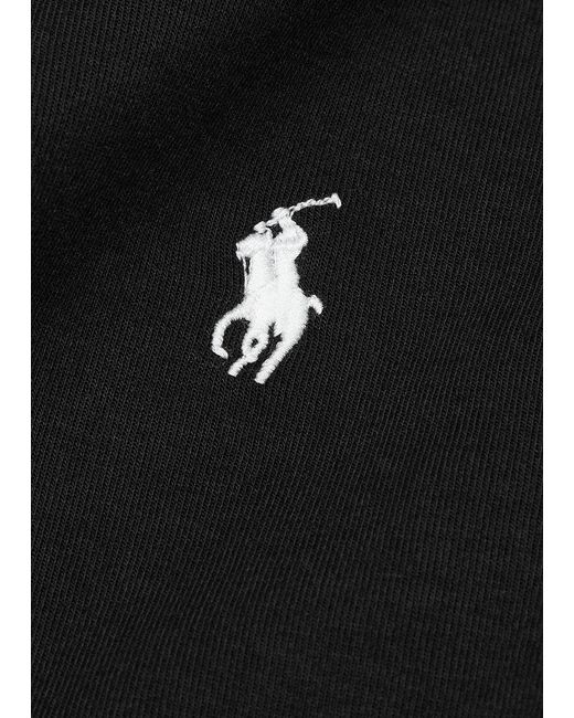 Polo Ralph Lauren Black Performance Jersey Sweatshirt for men
