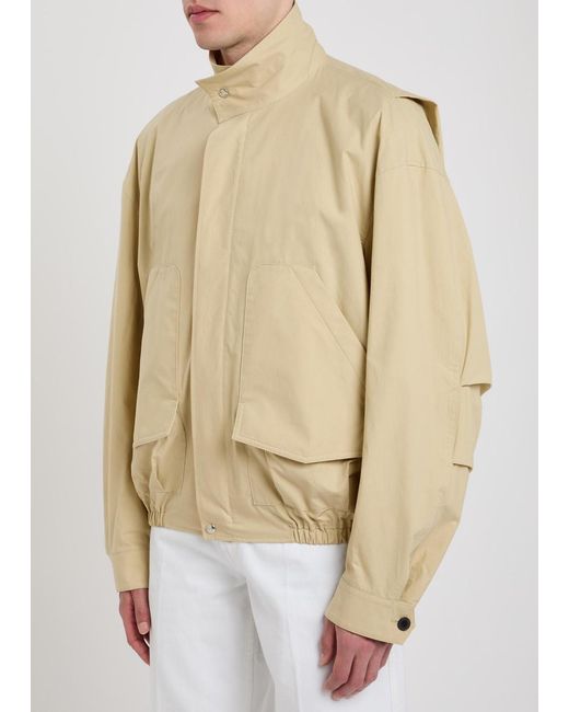 Calvin Klein Natural Donald Patch-Pocket Cotton Jacket for men