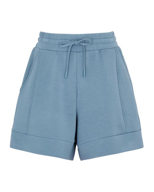 Varley Blue Alder Stretch-Jersey Shorts