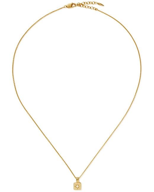 Missoma Metallic Star Ridge Mini 18kt Vermeil Necklace