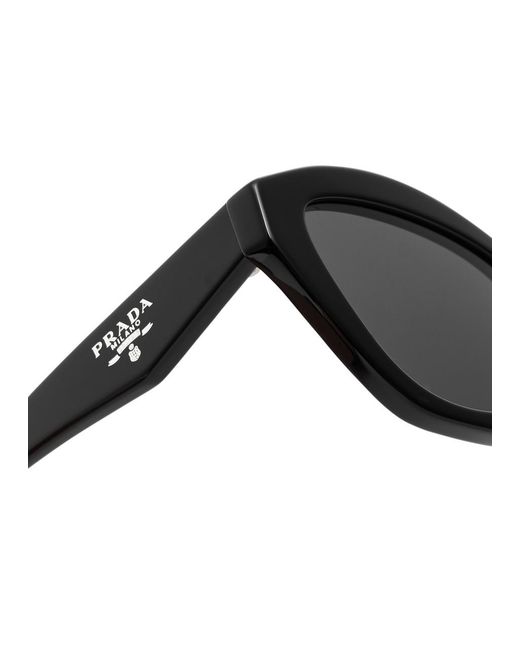 Prada Black Cat-eye Sunglasses