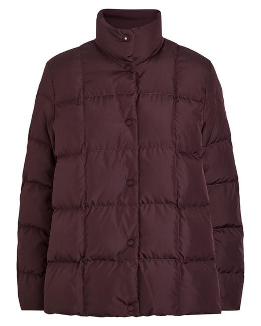 Moncler Purple Cochevinne Padded Shell Jacket