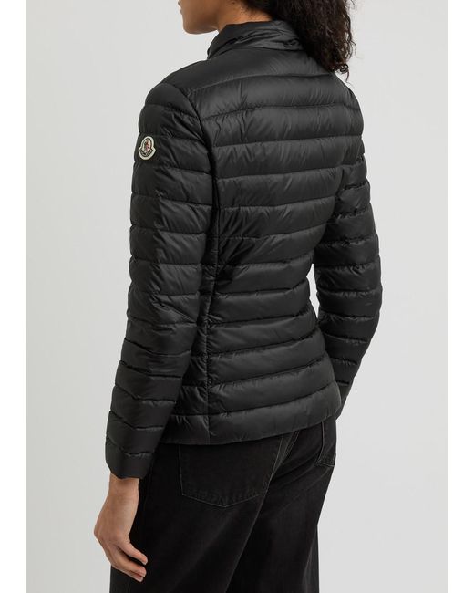 Moncler Black Igelle Quilted Shell Jacket