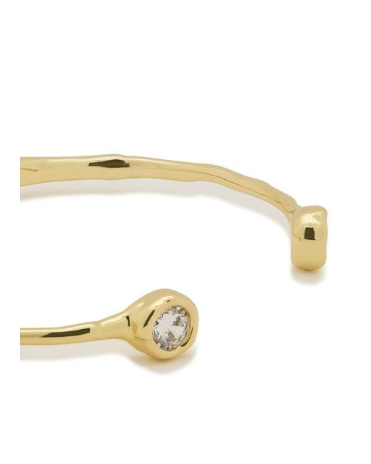 Alexis Metallic Asterales 14Kt-Plated Cuff
