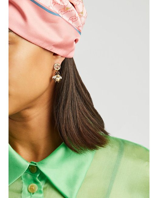 Gucci clearance drop earrings